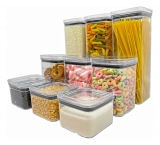 Kit Pote Quadrado 9 Und Mantimento