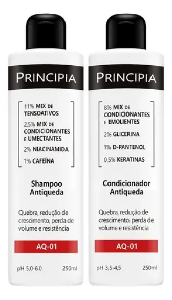 Kit Shampoo E Condicionador Antiqueda Aq-01