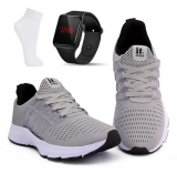 Kit Tenis Feminino + Relógio Digital Led + Meia