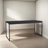 Mesa De Computador Escrivaninha Preta