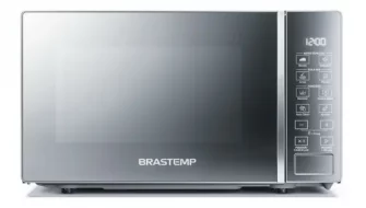 Micro-ondas Brastemp 20 Litros Em Inox Espelhado - Bms20ar