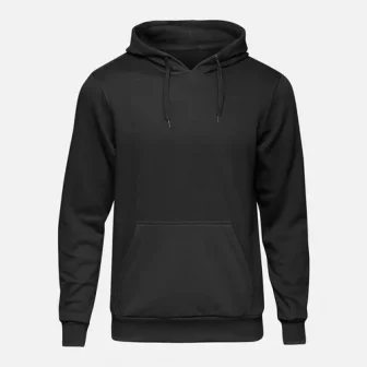 Moletom Unissex Capuz Blusa De Frio Algodão Canguru Casaco