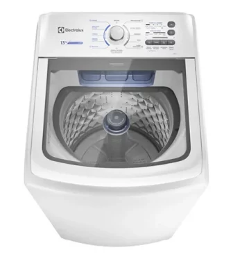 Máquina De Lavar 13kg Electrolux Cesto Inox, Jet&clean Led13 Cor Branco