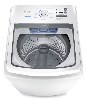 Máquina de Lavar 17kg Electrolux Essential Care com Cesto Inox, Jet&Clean e...