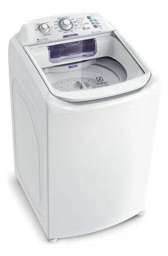 Máquina de lavar Electrolux 10,5kg branca turbo com Jet&Clean e filtro fiapos...