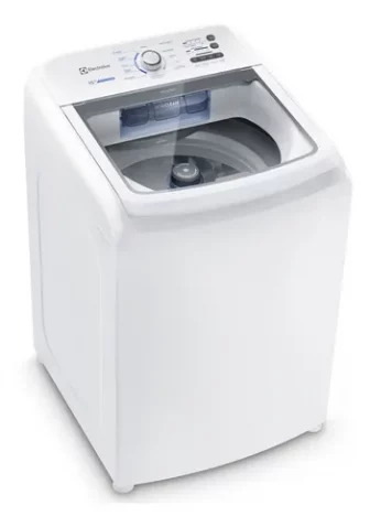 Máquina de Lavar Electrolux 15kg Branca Essential Care com Cesto Inox e...