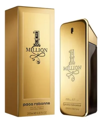 Paco Rabanne One million 1 Million Tradicional EDT 200ml para masculino