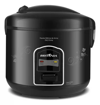 Panela De Arroz Britânia Pa5 Prime Preta