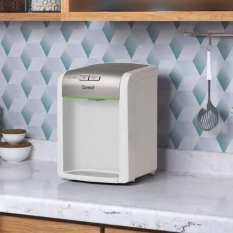 Purificador De Água Natural E Gelada Bivolt Consul - Branco