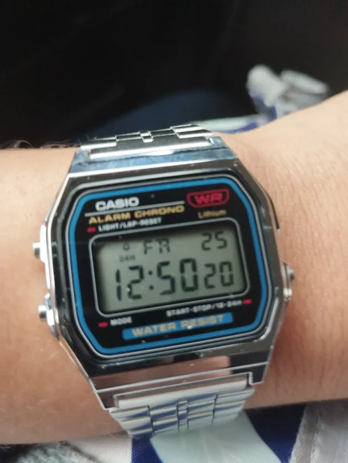 Relógio Casio Feminino Vintage Original Digital A159wa-n1df