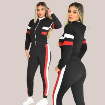 Roupas De Frio Feminina Inverno Conjunto Malha Crepe Premium