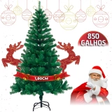 Árvore De Natal Pinheiro Canadense Luxo 1,80m