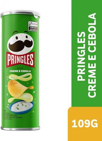 Salgadinho Batata Frita Pringles® Creme & Cebola 109g