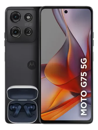 Smartphone Motorola Moto g75 5G + Moto Buds - 256GB 16GB (8GB...