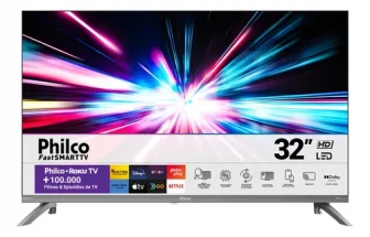 Smart Tv 32 Philco Led Roku Tv Hd Dolby Audio P32cra