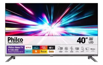 Smart Tv 40 Philco Ptv40m9gr2cgb Roku Tv Led Dolby Audio
