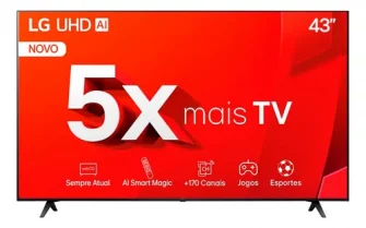 Smart Tv De 43 LG Tu801c 43tu801c0sa Com Tela Led 4k -...