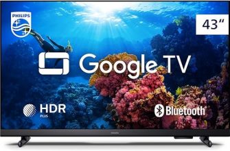 Smart TV Philips 43" Full HD 43PFG6918/78, Google TV, Comando de Voz,...
