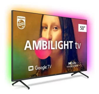 Smart Tv Philips 50 Ambilight 4k Led Google Tv 50pug7908/78 Preto