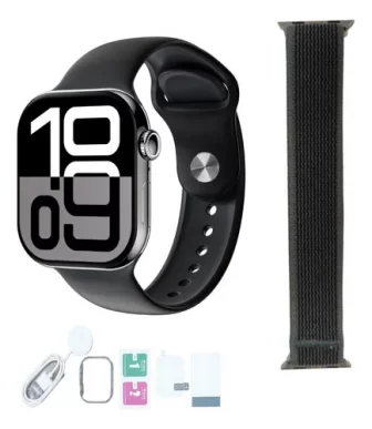 Smartwatch Microwear S10 Serie 10 2 Pulseira Nfc, Chat Gpt