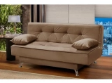 Sofá Cama 1,80m França Suede Cores Cor Cappuccino