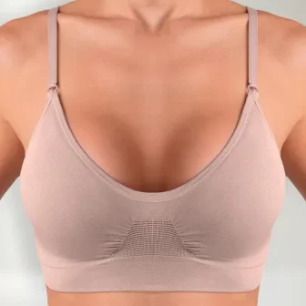 Sutiã Lupo Original Loba Sem Costura Top Com Bojo Removível