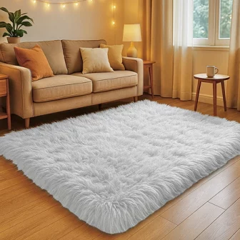 Tapete 2,00 X 1,50 Peludo Felpudo Fofinho Macio Para Quarto Sala