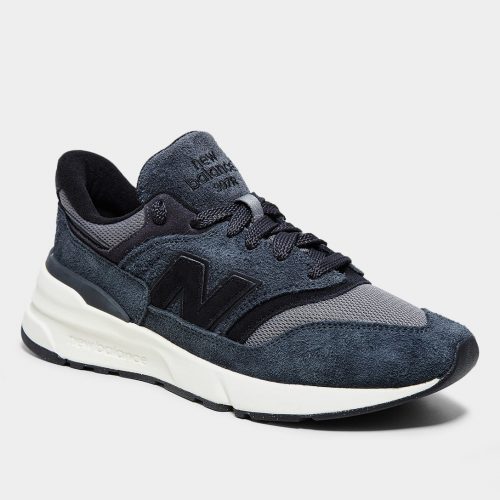 Tênis Couro New Balance 997 R - Chumbo