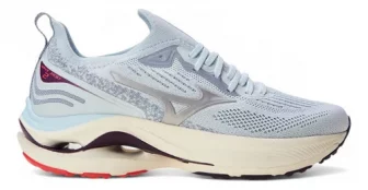 Tênis De Corrida Feminino Wave Zest 2 Cabedal Em Knit Mizuno